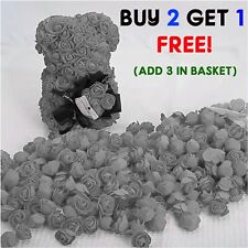 500 Foam Mini Roses WHOLESALE Heads Buds Small Flowers Wedding Home Party UK