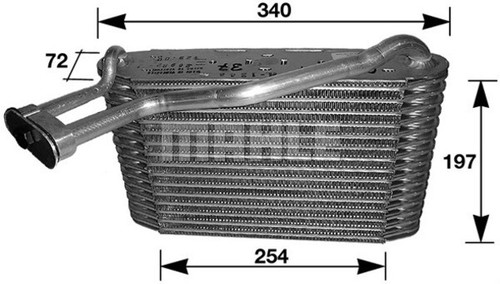Evaporator air conditioning - evaporator,,