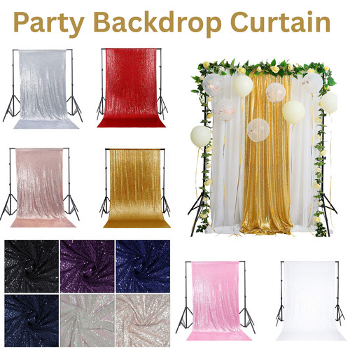 Sequin backdrop curtain - sequin,