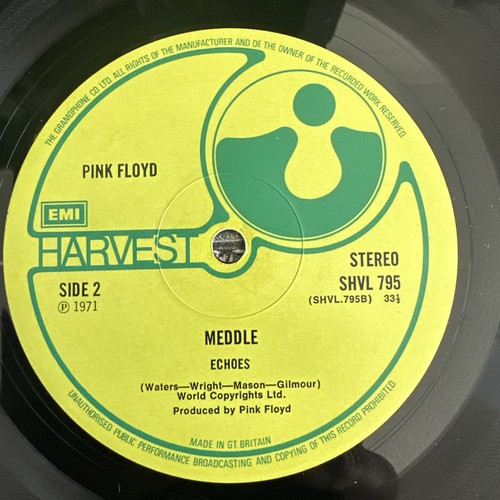 Pink floyd meddle - pink, uk