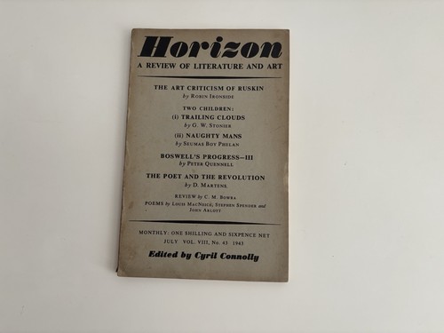 Magazine horizon review - magazine,