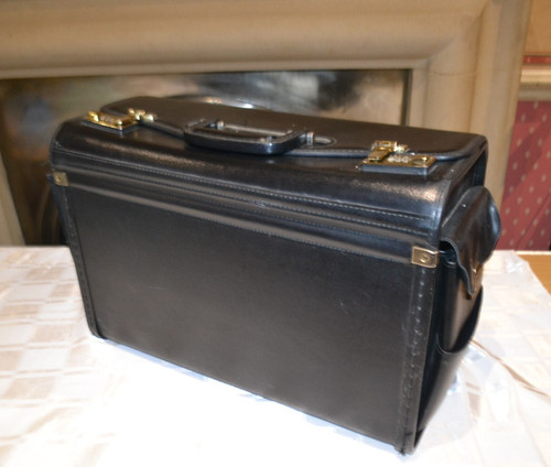 Antler black real leather - real,