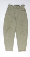 ZARA Women's Green Corduroy