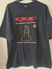 OFFICIAL VINTAGE CARTER USM 'THE ONLY LIVING BOY IN NEW CROSS' T-SHIRT, SIZE XL