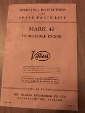 Operating Instructions & Parts