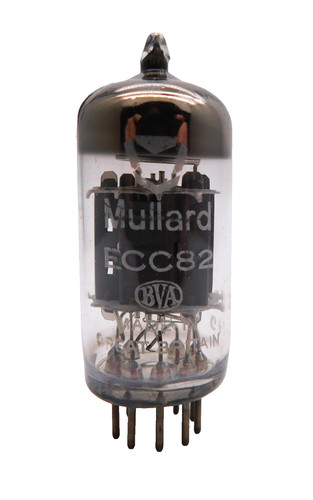 Mullard blackburn ecc82 - blackburn,