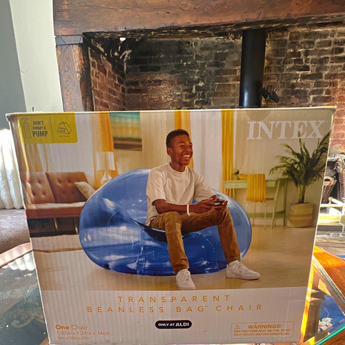 Intex transparent beanless - intex, bag