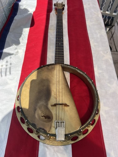 Vintage banjo the new - banjo, yorker
