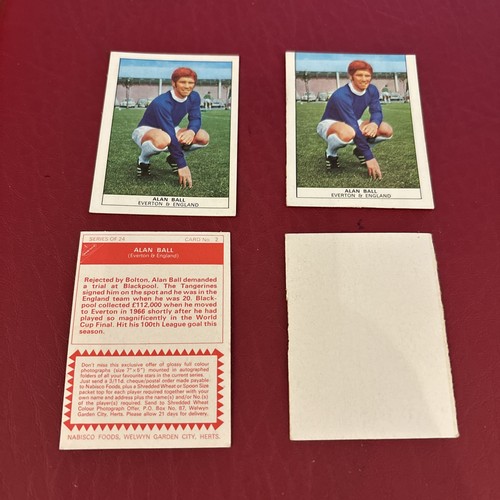 Alan ball everton rare blank - alan,