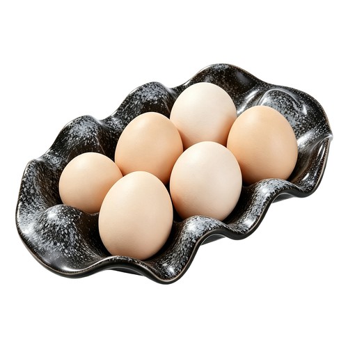 Ceramic egg tray holder - egg,