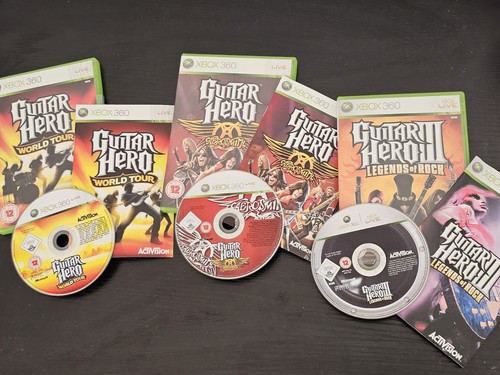 Xbox 360 guitar hero bundle - xbox,