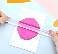 1Pc Solid Clay Rolling Pin