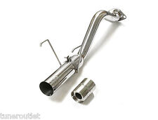 M2 HORNET HONDA CIVIC SPORT EP2 EP1 90MM TIP EXHAUST BACK BOX + BUNG 2.5" Y2951