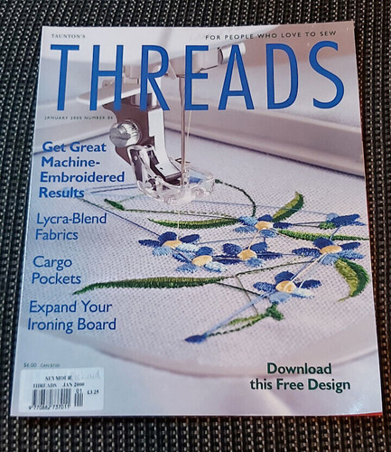 Threads sewing magazine - threads,