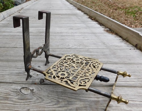 Hand forged brass - forged, iron