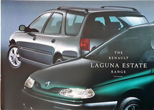 Renault Laguna Estate Brochure 1996