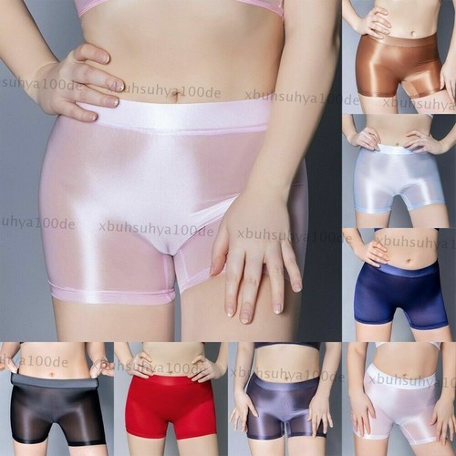 Ladies sheer silky boxer - sheer,