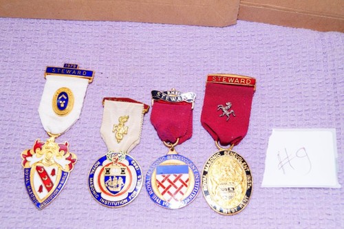Masonic jewels - x, 9