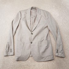 Uniqlo Mens Jacket Medium Grey