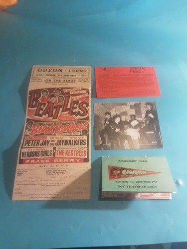Beatles replica memorabilia - beatles,