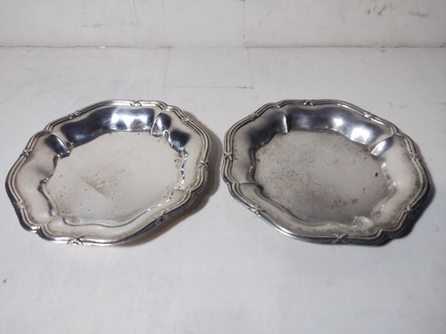 Antique 800 silver small dish - silver,