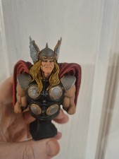 Beautifully Painted Bust Of