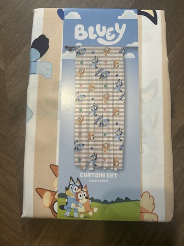 Bluey curtains set kids - bluey,