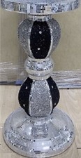 Mirrored Mosaic Side Table