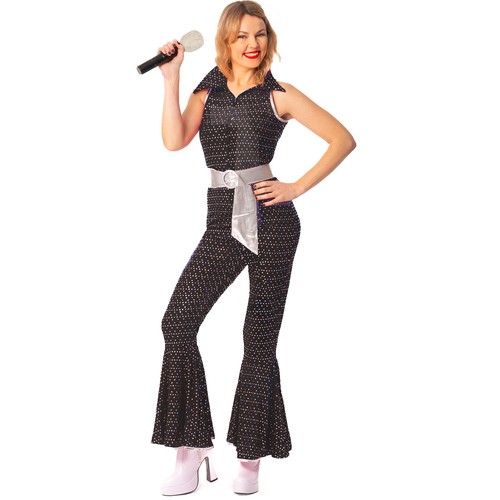 70s fancy dress jumpsuit - 70s,