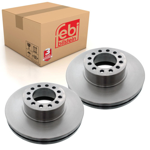 Pair front brake - front, fits