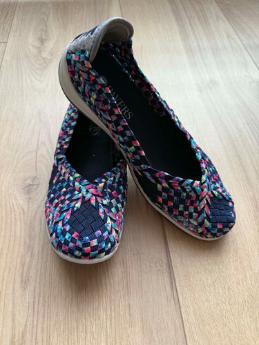 Pavers memory foam woven shoes - memory,