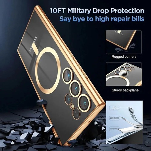 Shockproof magnetic phone case - phone,