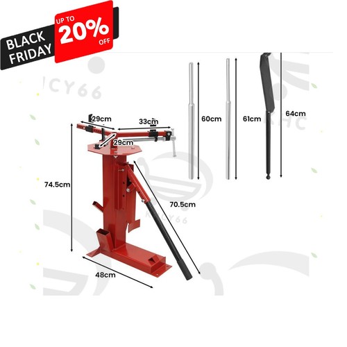 Tyre changer machine - machine, for