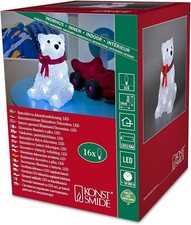 Charming 3D Acrylic Polar Bear