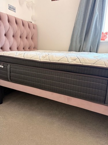 Bed and mattress - and,