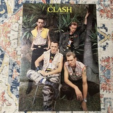 The Clash Poster 1982 Hit Machine Magazine The Damned John Lydon  24x33 Inches