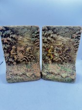 Vintage Bookends Soldier on
