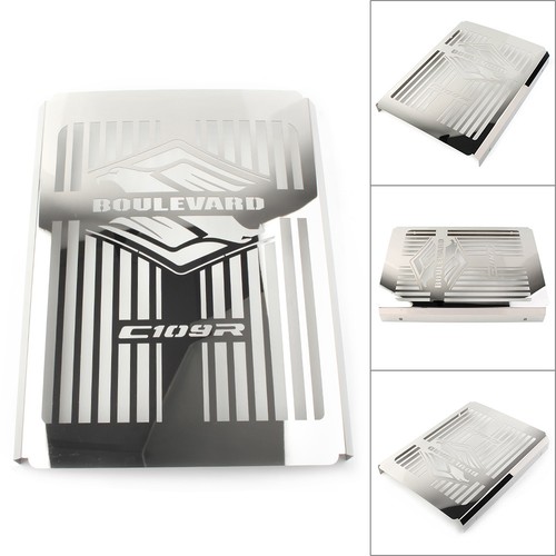 Chrome radiator grill guard - radiator,