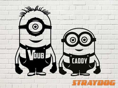 Dub caddy van stickers for - caddy,