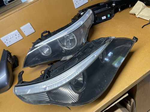 Bmw e60 headlights - bmw, xenon