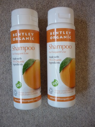 Two 250ml bentley organic - x,