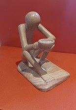 The Thinking Man Hand Carved