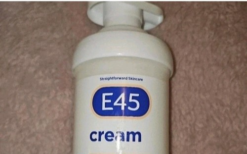 E45 cream 500g pump - cream,