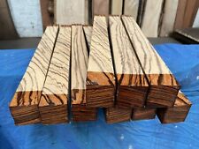 1x Zebrano Spindle Blank 2x2x24”/Wood Turning/Wood Blank/Exotic Hardwoods