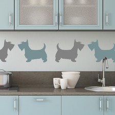 Scottie Dog Stencil - Large