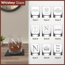 Personalised Glass Engraved