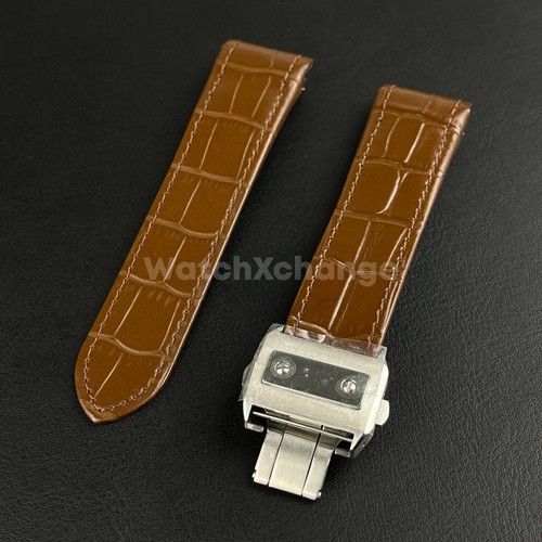 Brown genuine leather watch - brown,