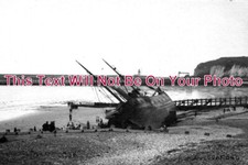 SX 1795 - Ship Aground Near