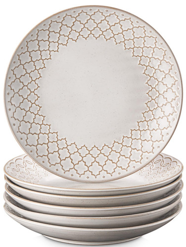 Vintage white porcelain plates - porcelain,