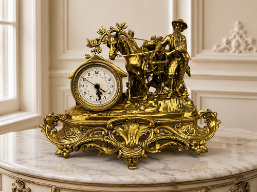Clock vintage french style - clock,
